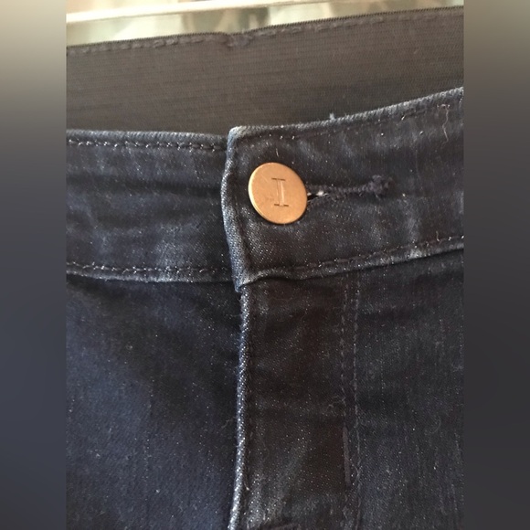 Isabel Maternity size 2 maternity jeans with elastic waist inserts easy on off - Picture 3 of 5